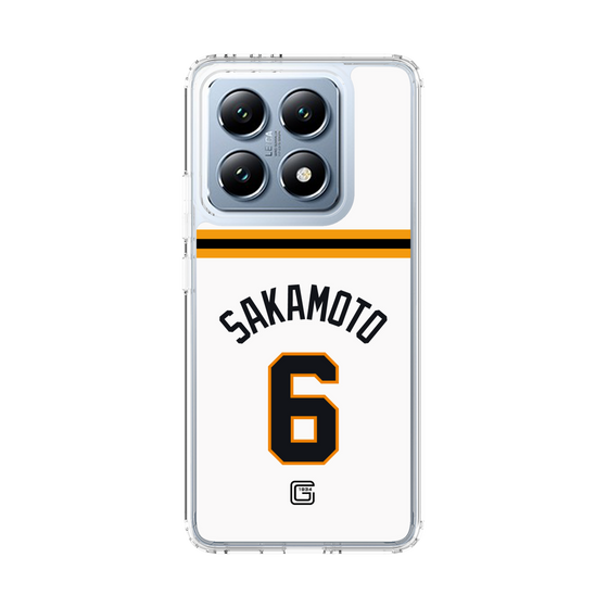 スリムプロテクションケース［ 読売ジャイアンツ - #6 SAKAMOTO - ホーム ］