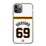 スリムプロテクションケース［ 読売ジャイアンツ - #69 HIRAYAMA - ホーム ］