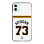 スリムプロテクションケース［ 読売ジャイアンツ - #73 HASHIGAMI - ホーム ］