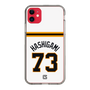 スリムプロテクションケース［ 読売ジャイアンツ - #73 HASHIGAMI - ホーム ］