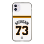 スリムプロテクションケース［ 読売ジャイアンツ - #73 HASHIGAMI - ホーム ］