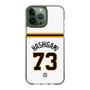 スリムプロテクションケース［ 読売ジャイアンツ - #73 HASHIGAMI - ホーム ］