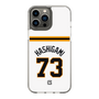 スリムプロテクションケース［ 読売ジャイアンツ - #73 HASHIGAMI - ホーム ］