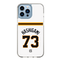 スリムプロテクションケース［ 読売ジャイアンツ - #73 HASHIGAMI - ホーム ］