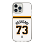スリムプロテクションケース［ 読売ジャイアンツ - #73 HASHIGAMI - ホーム ］