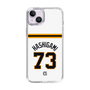 スリムプロテクションケース［ 読売ジャイアンツ - #73 HASHIGAMI - ホーム ］