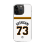 スリムプロテクションケース［ 読売ジャイアンツ - #73 HASHIGAMI - ホーム ］