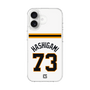スリムプロテクションケース［ 読売ジャイアンツ - #73 HASHIGAMI - ホーム ］