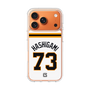 スリムプロテクションケース［ 読売ジャイアンツ - #73 HASHIGAMI - ホーム ］