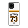 スリムプロテクションケース［ 読売ジャイアンツ - #73 HASHIGAMI - ホーム ］