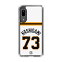 スリムプロテクションケース［ 読売ジャイアンツ - #73 HASHIGAMI - ホーム ］