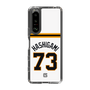 スリムプロテクションケース［ 読売ジャイアンツ - #73 HASHIGAMI - ホーム ］