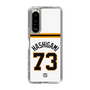 スリムプロテクションケース［ 読売ジャイアンツ - #73 HASHIGAMI - ホーム ］