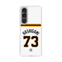 スリムプロテクションケース［ 読売ジャイアンツ - #73 HASHIGAMI - ホーム ］