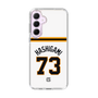 スリムプロテクションケース［ 読売ジャイアンツ - #73 HASHIGAMI - ホーム ］