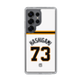 スリムプロテクションケース［ 読売ジャイアンツ - #73 HASHIGAMI - ホーム ］
