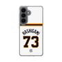 スリムプロテクションケース［ 読売ジャイアンツ - #73 HASHIGAMI - ホーム ］