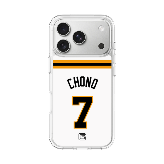スリムプロテクションケース［ 読売ジャイアンツ - #7 CHONO - ホーム ］