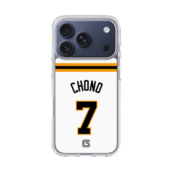 スリムプロテクションケース［ 読売ジャイアンツ - #7 CHONO - ホーム ］