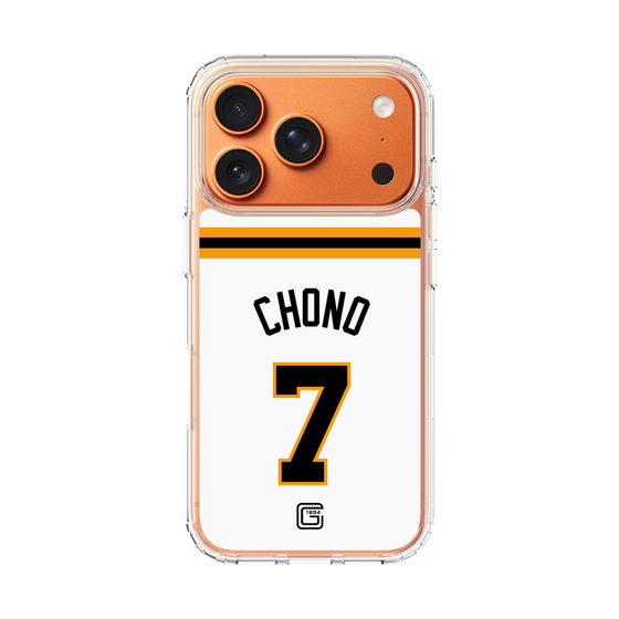 スリムプロテクションケース［ 読売ジャイアンツ - #7 CHONO - ホーム ］