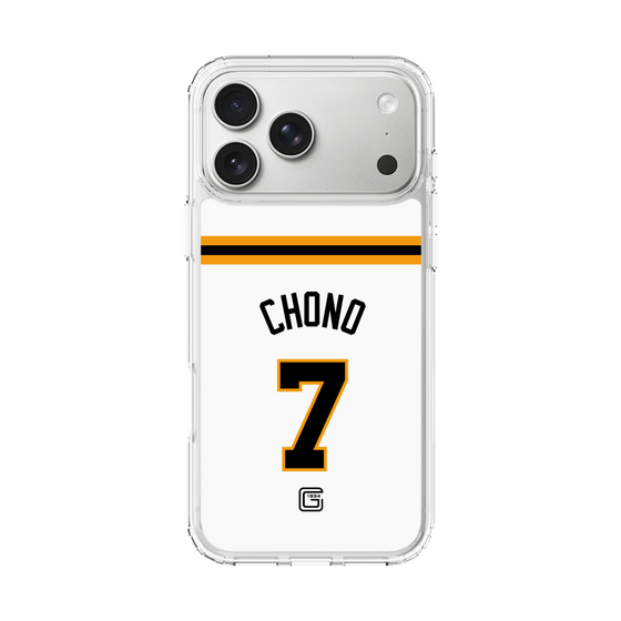 スリムプロテクションケース［ 読売ジャイアンツ - #7 CHONO - ホーム ］