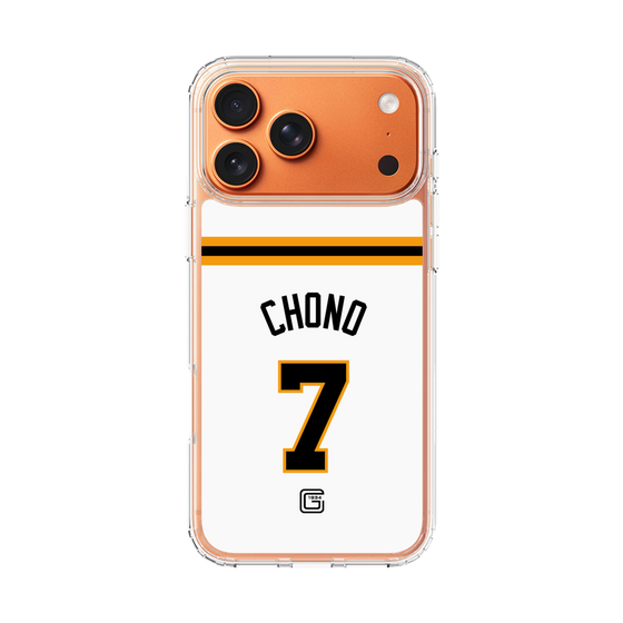 スリムプロテクションケース［ 読売ジャイアンツ - #7 CHONO - ホーム ］
