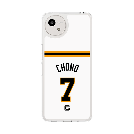 スリムプロテクションケース［ 読売ジャイアンツ - #7 CHONO - ホーム ］