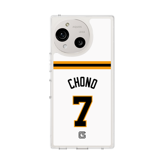 スリムプロテクションケース［ 読売ジャイアンツ - #7 CHONO - ホーム ］