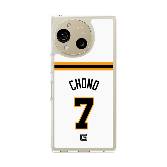 スリムプロテクションケース［ 読売ジャイアンツ - #7 CHONO - ホーム ］