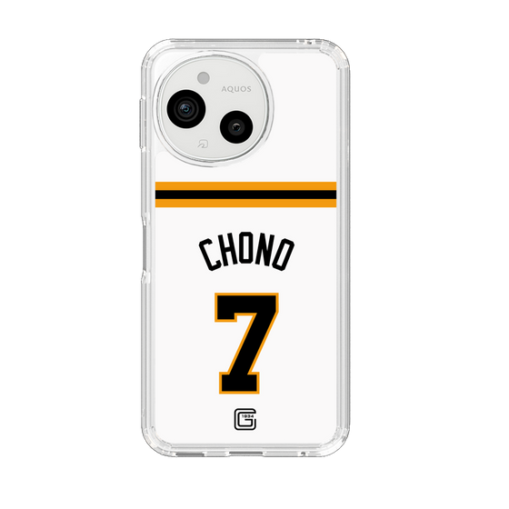 スリムプロテクションケース［ 読売ジャイアンツ - #7 CHONO - ホーム ］