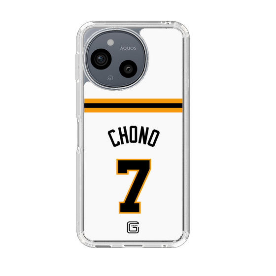 スリムプロテクションケース［ 読売ジャイアンツ - #7 CHONO - ホーム ］