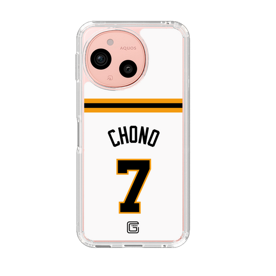 スリムプロテクションケース［ 読売ジャイアンツ - #7 CHONO - ホーム ］