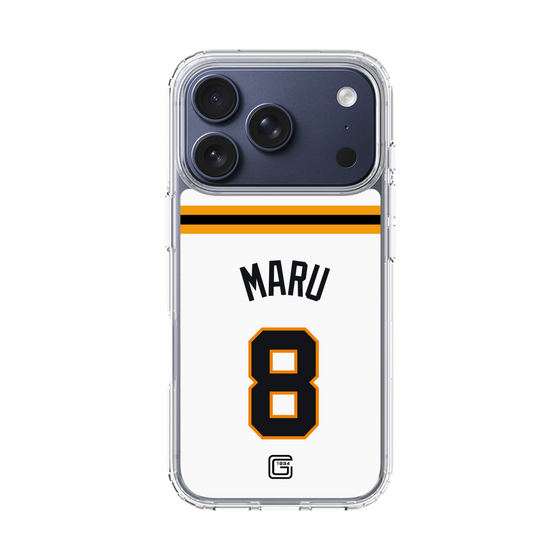 スリムプロテクションケース［ 読売ジャイアンツ - #8 MARU - ホーム ］