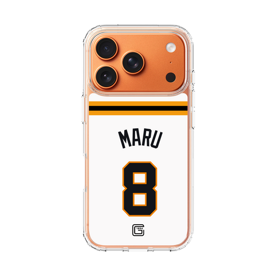 スリムプロテクションケース［ 読売ジャイアンツ - #8 MARU - ホーム ］