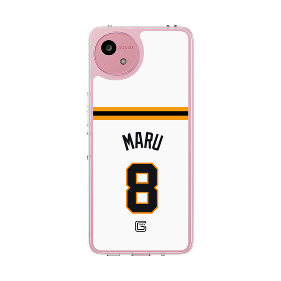 スリムプロテクションケース［ 読売ジャイアンツ - #8 MARU - ホーム ］