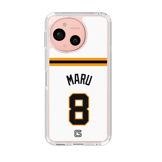 スリムプロテクションケース［ 読売ジャイアンツ - #8 MARU - ホーム ］