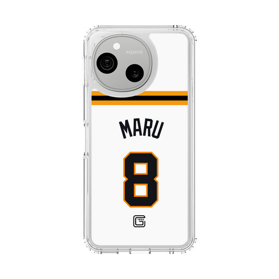 スリムプロテクションケース［ 読売ジャイアンツ - #8 MARU - ホーム ］