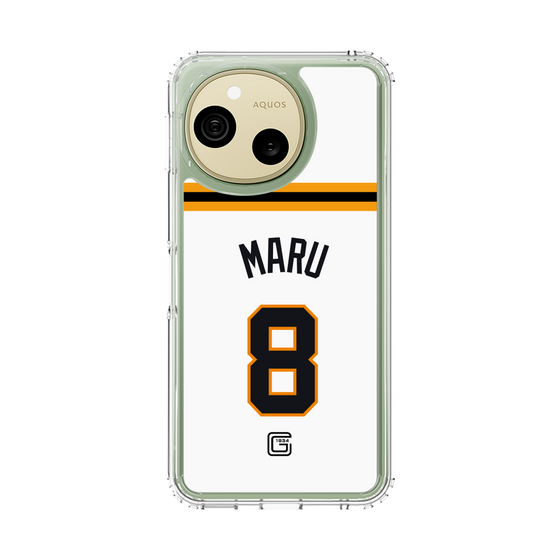 スリムプロテクションケース［ 読売ジャイアンツ - #8 MARU - ホーム ］