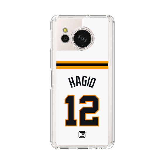 スリムプロテクションケース［ 読売ジャイアンツ - #12 HAGIO - ホーム ］