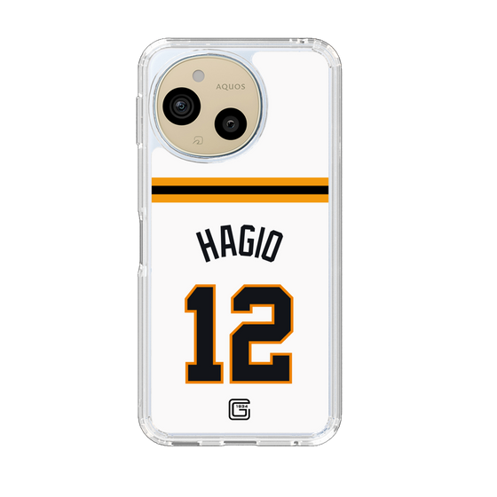 スリムプロテクションケース［ 読売ジャイアンツ - #12 HAGIO - ホーム ］