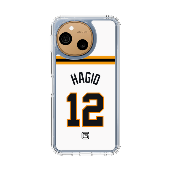 スリムプロテクションケース［ 読売ジャイアンツ - #12 HAGIO - ホーム ］