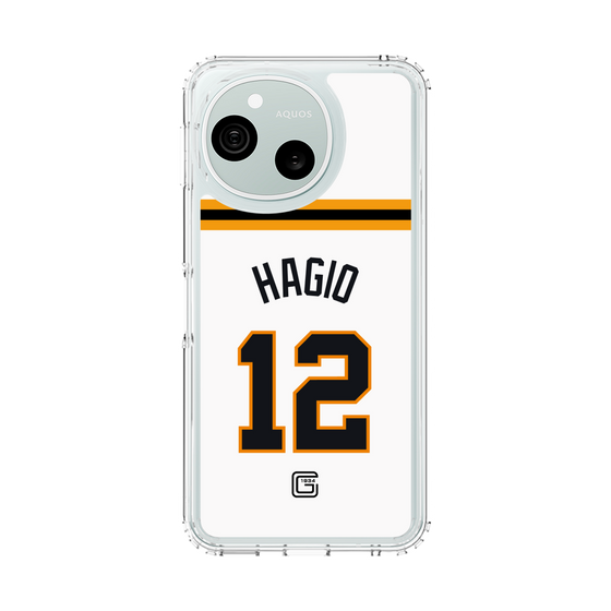 スリムプロテクションケース［ 読売ジャイアンツ - #12 HAGIO - ホーム ］