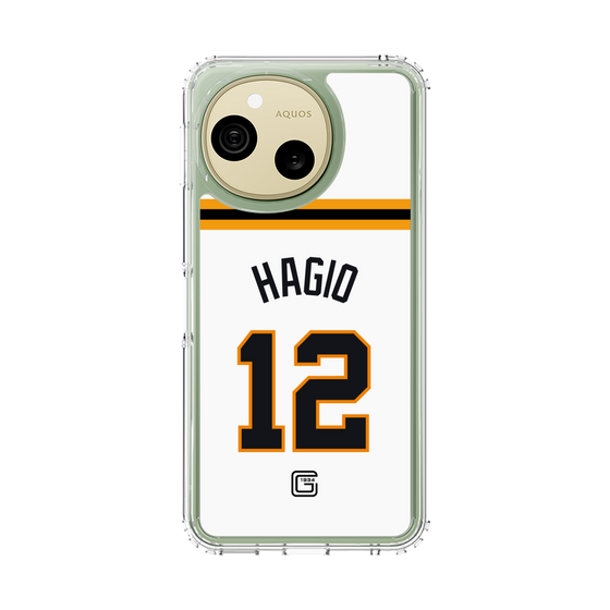 スリムプロテクションケース［ 読売ジャイアンツ - #12 HAGIO - ホーム ］