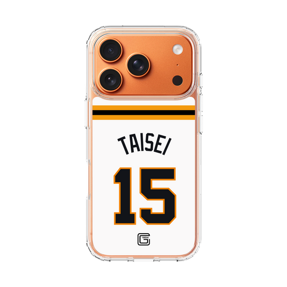 スリムプロテクションケース［ 読売ジャイアンツ - #15 TAISEI - ホーム ］