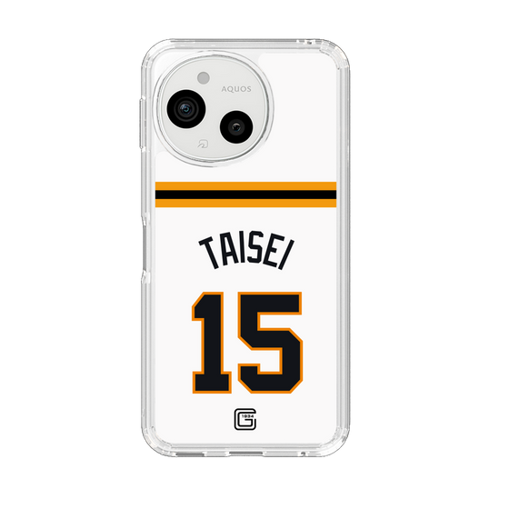スリムプロテクションケース［ 読売ジャイアンツ - #15 TAISEI - ホーム ］
