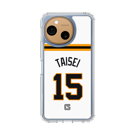 スリムプロテクションケース［ 読売ジャイアンツ - #15 TAISEI - ホーム ］
