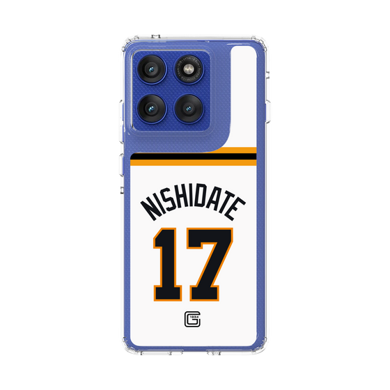 スリムプロテクションケース［ 読売ジャイアンツ - #17 NISHIDATE - ホーム ］