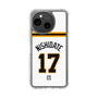 スリムプロテクションケース［ 読売ジャイアンツ - #17 NISHIDATE - ホーム ］