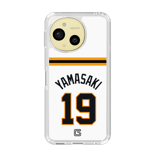 スリムプロテクションケース［ 読売ジャイアンツ - #19 YAMASAKI - ホーム ］