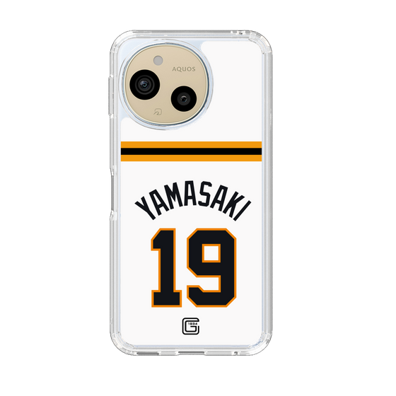 スリムプロテクションケース［ 読売ジャイアンツ - #19 YAMASAKI - ホーム ］